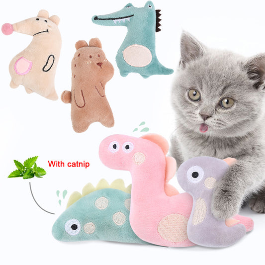 Plush cat toy